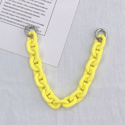 1 db akrilgyanta táska pánt válltáska kézitáska lánc levehető övek fogantyú barkácstáska tartozékok telefon lánc akasztó lánc