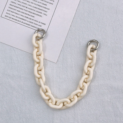 1 db akrilgyanta táska pánt válltáska kézitáska lánc levehető övek fogantyú barkácstáska tartozékok telefon lánc akasztó lánc