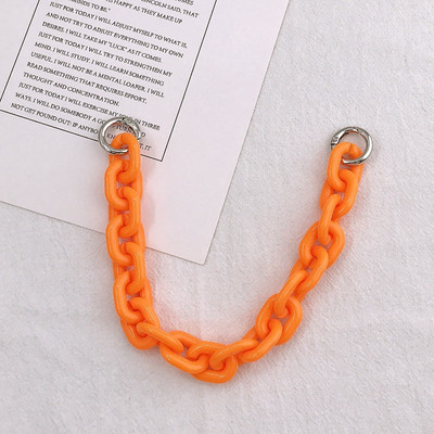 1 db akrilgyanta táska pánt válltáska kézitáska lánc levehető övek fogantyú barkácstáska tartozékok telefon lánc akasztó lánc