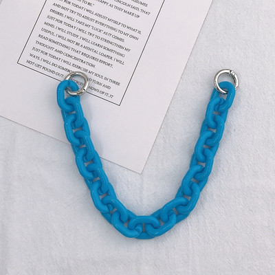 1 db akrilgyanta táska pánt válltáska kézitáska lánc levehető övek fogantyú barkácstáska tartozékok telefon lánc akasztó lánc