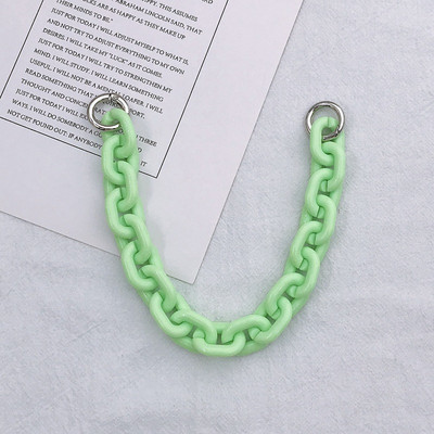 1 db akrilgyanta táska pánt válltáska kézitáska lánc levehető övek fogantyú barkácstáska tartozékok telefon lánc akasztó lánc