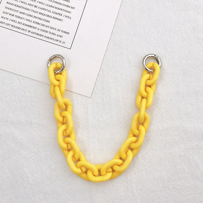 1 db akrilgyanta táska pánt válltáska kézitáska lánc levehető övek fogantyú barkácstáska tartozékok telefon lánc akasztó lánc