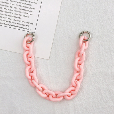 1 db akrilgyanta táska pánt válltáska kézitáska lánc levehető övek fogantyú barkácstáska tartozékok telefon lánc akasztó lánc