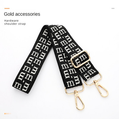 Regulējamas neilona jostas somas siksnas aksesuāri sievietēm plecu pakaramais rokassomu siksnas Dekoratīvas, noņemamas plecu daļas