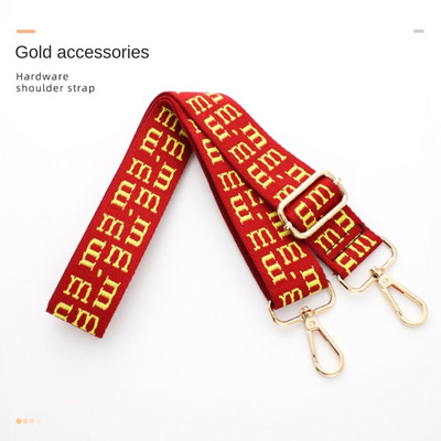 Regulējamas neilona jostas somas siksnas aksesuāri sievietēm plecu pakaramais rokassomu siksnas Dekoratīvas, noņemamas plecu daļas