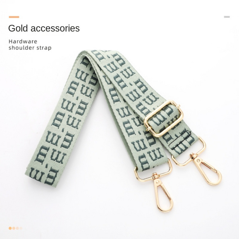 Regulējamas neilona jostas somas siksnas aksesuāri sievietēm plecu pakaramais rokassomu siksnas Dekoratīvas, noņemamas plecu daļas