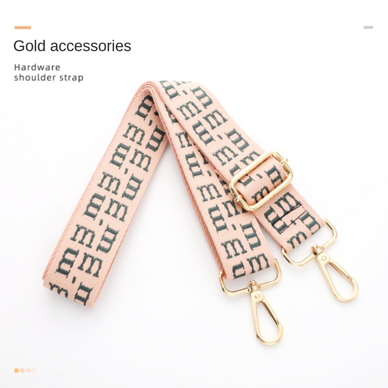 Regulējamas neilona jostas somas siksnas aksesuāri sievietēm plecu pakaramais rokassomu siksnas Dekoratīvas, noņemamas plecu daļas