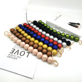 MM FOND 25 mm átmérőjű nagy méretű női matt lakk kézitáska pánt női válltáskák övek dekorációs táska csíkos táska kiegészítők