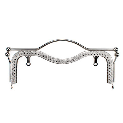 20,5 CM konkavni pravokutnik Retro metalna ručka Clutch Torbica Poljubac Kopča Zaključavanje torbice Okvir za torbu Ručna torbica Craft Bag Dodaci za šivanje