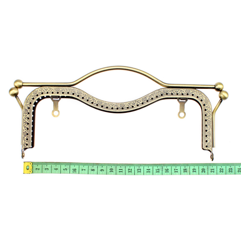 20,5 CM ieliekts taisnstūris, retro metāla rokturis