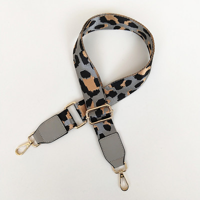 Široke naramenice s leopard uzorkom od 3,8 cm, ženski prilagođeni produženi dijagonalni remen za torbu na jedno rame