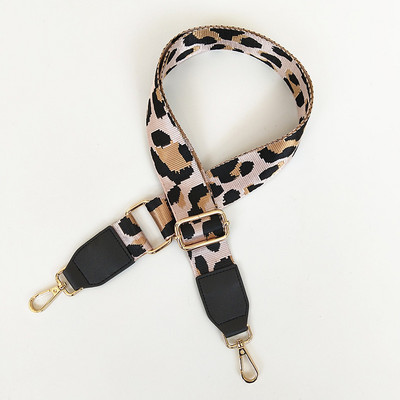 Široke naramenice s leopard uzorkom od 3,8 cm, ženski prilagođeni produženi dijagonalni remen za torbu na jedno rame