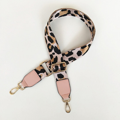 Široke naramenice s leopard uzorkom od 3,8 cm, ženski prilagođeni produženi dijagonalni remen za torbu na jedno rame
