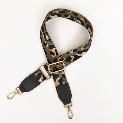 Široke naramenice s leopard uzorkom od 3,8 cm, ženski prilagođeni produženi dijagonalni remen za torbu na jedno rame