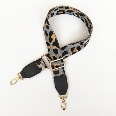 Široke naramenice s leopard uzorkom od 3,8 cm, ženski prilagođeni produženi dijagonalni remen za torbu na jedno rame