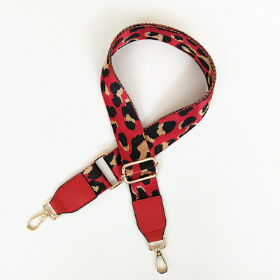 Široke naramenice s leopard uzorkom od 3,8 cm, ženski prilagođeni produženi dijagonalni remen za torbu na jedno rame