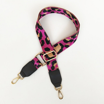 Široke naramenice s leopard uzorkom od 3,8 cm, ženski prilagođeni produženi dijagonalni remen za torbu na jedno rame