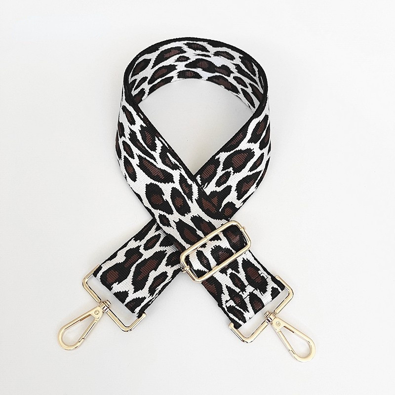 Ženska širina 5 cm prošireni remen s leopard printom Dodaci za naramenice Podesivi remen za torbu Dijagonalni remen za jedno rame
