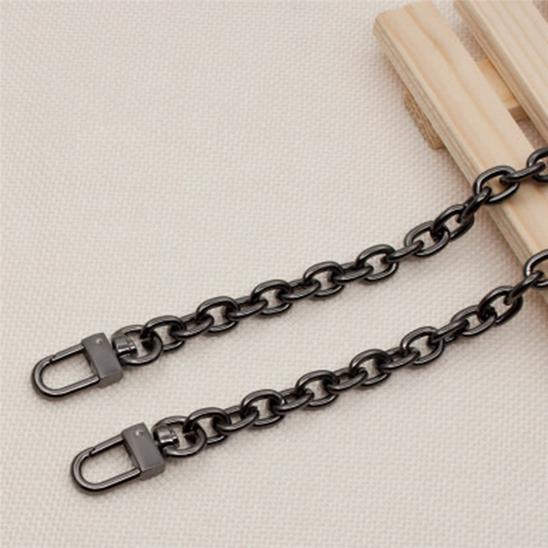 Bricolaj, 8 mm, aur, argint, pistol negru în formă de O, lanț de geanți de oțel, pentru umăr, curele pentru genți de mână, curele, mânere