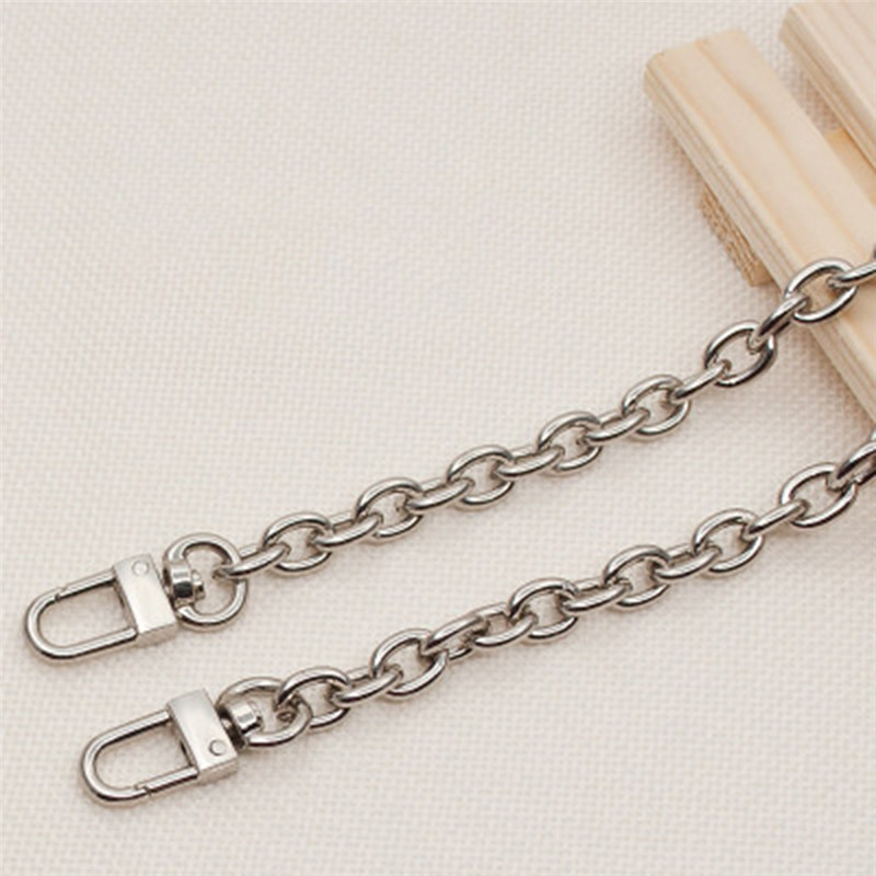 Bricolaj, 8 mm, aur, argint, pistol negru în formă de O, lanț de geanți de oțel, pentru umăr, curele pentru genți de mână, curele, mânere