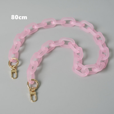 Nova modna ženska torba Dodaci Odvojivi dijelovi Zamjenski lanac Slatki mat remen Ženski akrilni lanac za ručicu