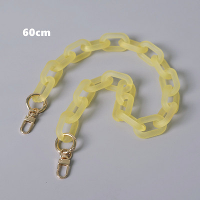 Nova modna ženska torba Dodaci Odvojivi dijelovi Zamjenski lanac Slatki mat remen Ženski akrilni lanac za ručicu