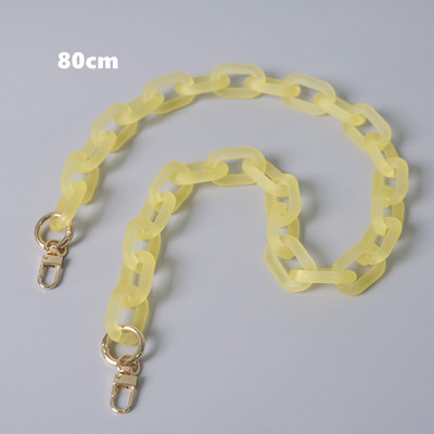 Nova modna ženska torba Dodaci Odvojivi dijelovi Zamjenski lanac Slatki mat remen Ženski akrilni lanac za ručicu