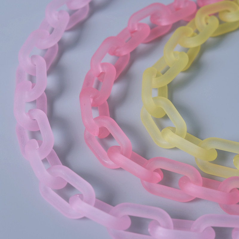 Nova modna ženska torba Dodaci Odvojivi dijelovi Zamjenski lanac Slatki mat remen Ženski akrilni lanac za ručicu