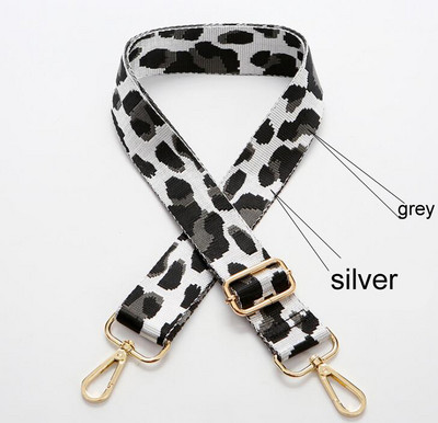 Презрамки за чанта с леопард Дамски чанти през рамо Посредством колан Регулируема чанта с широка презрамка Част от аксесоари Женска чанта през рамо Презрамка