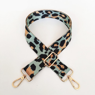 Презрамки за чанта с леопард Дамски чанти през рамо Посредством колан Регулируема чанта с широка презрамка Част от аксесоари Женска чанта през рамо Презрамка
