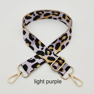 Презрамки за чанта с леопард Дамски чанти през рамо Посредством колан Регулируема чанта с широка презрамка Част от аксесоари Женска чанта през рамо Презрамка