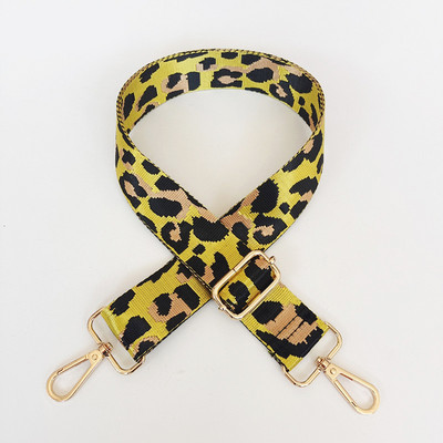 Презрамки за чанта с леопард Дамски чанти през рамо Посредством колан Регулируема чанта с широка презрамка Част от аксесоари Женска чанта през рамо Презрамка