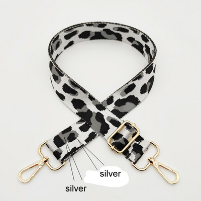 Презрамки за чанта с леопард Дамски чанти през рамо Посредством колан Регулируема чанта с широка презрамка Част от аксесоари Женска чанта през рамо Презрамка
