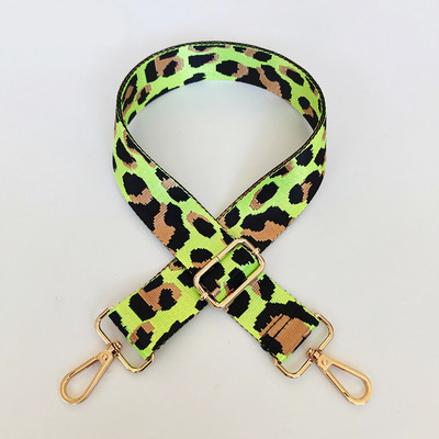 Презрамки за чанта с леопард Дамски чанти през рамо Посредством колан Регулируема чанта с широка презрамка Част от аксесоари Женска чанта през рамо Презрамка