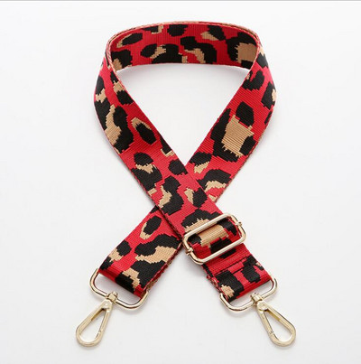 Презрамки за чанта с леопард Дамски чанти през рамо Посредством колан Регулируема чанта с широка презрамка Част от аксесоари Женска чанта през рамо Презрамка