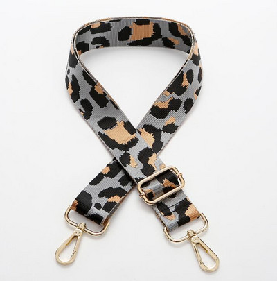 Презрамки за чанта с леопард Дамски чанти през рамо Посредством колан Регулируема чанта с широка презрамка Част от аксесоари Женска чанта през рамо Презрамка