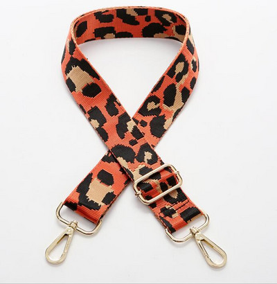 Презрамки за чанта с леопард Дамски чанти през рамо Посредством колан Регулируема чанта с широка презрамка Част от аксесоари Женска чанта през рамо Презрамка