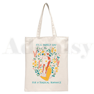 Anne Shirley Green Gables Ručne torbe Torbe na rame Ležerna kupovina Djevojačka torba Ženska elegantna platnena torba