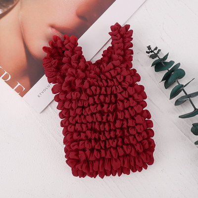 Creative Magic Expansion Salokāmi kroku elastīgie elastīgie maisiņi Iepirkumu soma Liela ietilpība Daudzfunkcionāla burbuļu elastīga nelobīta soma