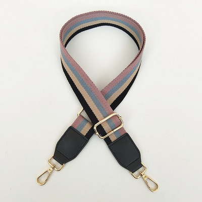 Jauna, plata 3,8 cm modes sieviešu plecu soma ar garu, regulējamu garumu, aksesuāriem šķērsām siksnu