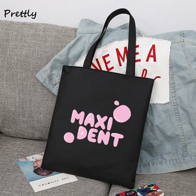 Stray Kids Maxident platnena torba na rame Ženska korejska studentska velika torba Stay Hyunjin 3racha Shopping Ručne torbe Torbe od tkanine