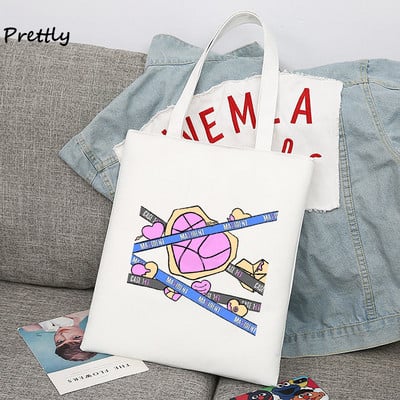 Stray Kids Maxident platnena torba na rame Ženska korejska studentska velika torba Stay Hyunjin 3racha Shopping Ručne torbe Torbe od tkanine