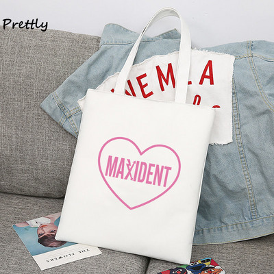 Stray Kids Maxident platnena torba na rame Ženska korejska studentska velika torba Stay Hyunjin 3racha Shopping Ručne torbe Torbe od tkanine