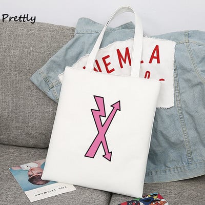 Stray Kids Maxident platnena torba na rame Ženska korejska studentska velika torba Stay Hyunjin 3racha Shopping Ručne torbe Torbe od tkanine