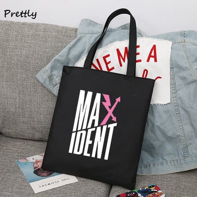 Stray Kids Maxident platnena torba na rame Ženska korejska studentska velika torba Stay Hyunjin 3racha Shopping Ručne torbe Torbe od tkanine