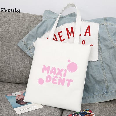 Stray Kids Maxident platnena torba na rame Ženska korejska studentska velika torba Stay Hyunjin 3racha Shopping Ručne torbe Torbe od tkanine