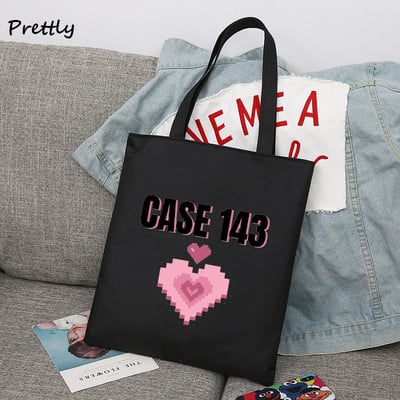 Stray Kids Maxident platnena torba na rame Ženska korejska studentska velika torba Stay Hyunjin 3racha Shopping Ručne torbe Torbe od tkanine