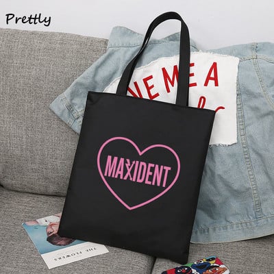 Stray Kids Maxident platnena torba na rame Ženska korejska studentska velika torba Stay Hyunjin 3racha Shopping Ručne torbe Torbe od tkanine