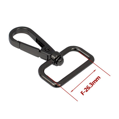 Metalna okretna kožna torba od 4 komada, torbica, torbica, naramenica, kopča za remen, kopča, privjesak za ključeve, lanac za pse, kopča za ovratnik