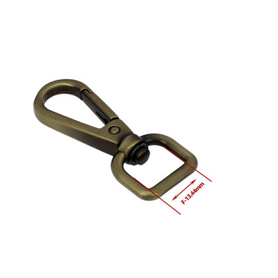 Metalna okretna kožna torba od 4 komada, torbica, torbica, naramenica, kopča za remen, kopča, privjesak za ključeve, lanac za pse, kopča za ovratnik